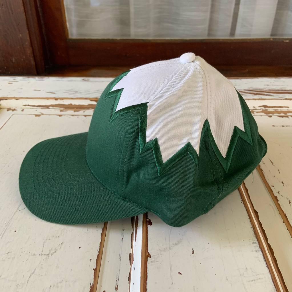 Vintage 1995 Nos Green And White Baseball Hat Vintage 1995 Nos Green And White Baseball Hat